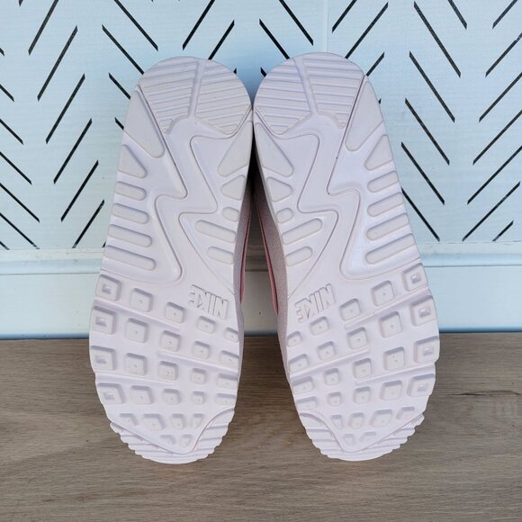 ❤️❤️Nike Air Max 90 Futura Women Shoes 7.5 Barley Rose Pink Sneakers DM9922-104 - Picture 6 of 10